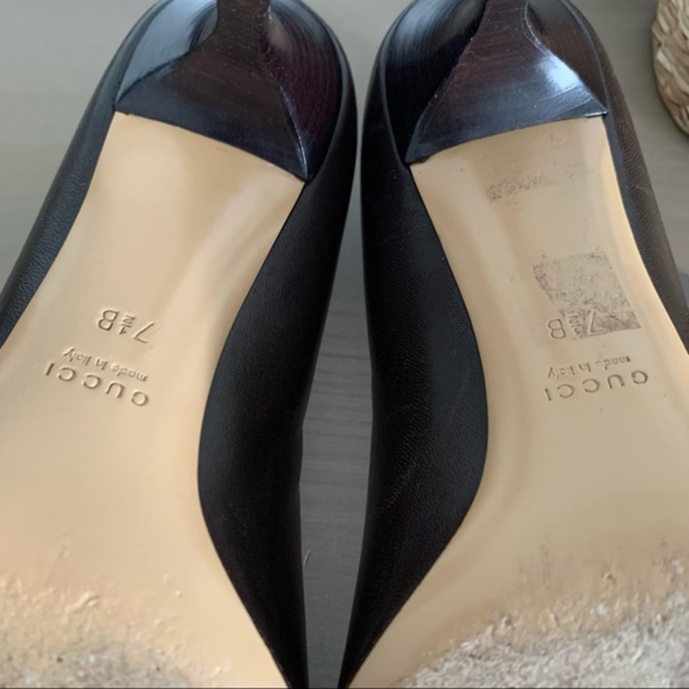 GUCCI classic vintage leather pumps - Picture 2 of 7